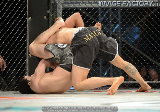 2012-04-21 Milano in the cage 2 - Mixed Martial Arts 0041 Andrea Rinaudo-Fabrizio Calio